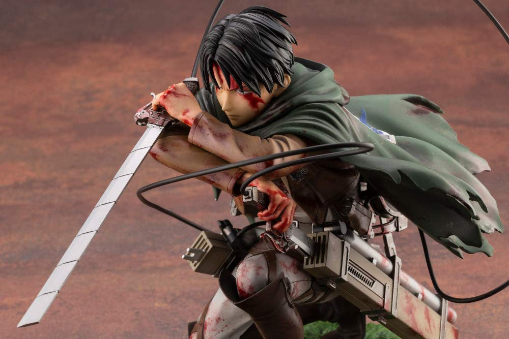 Kotobukiya Attack ON Titan ARTFX J LEVI Fortitude VER.