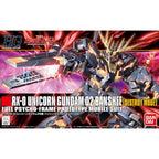 HGUC 1/144 Unicorn Gundam 02 Banshee (Destroy Mode) Plastic Model