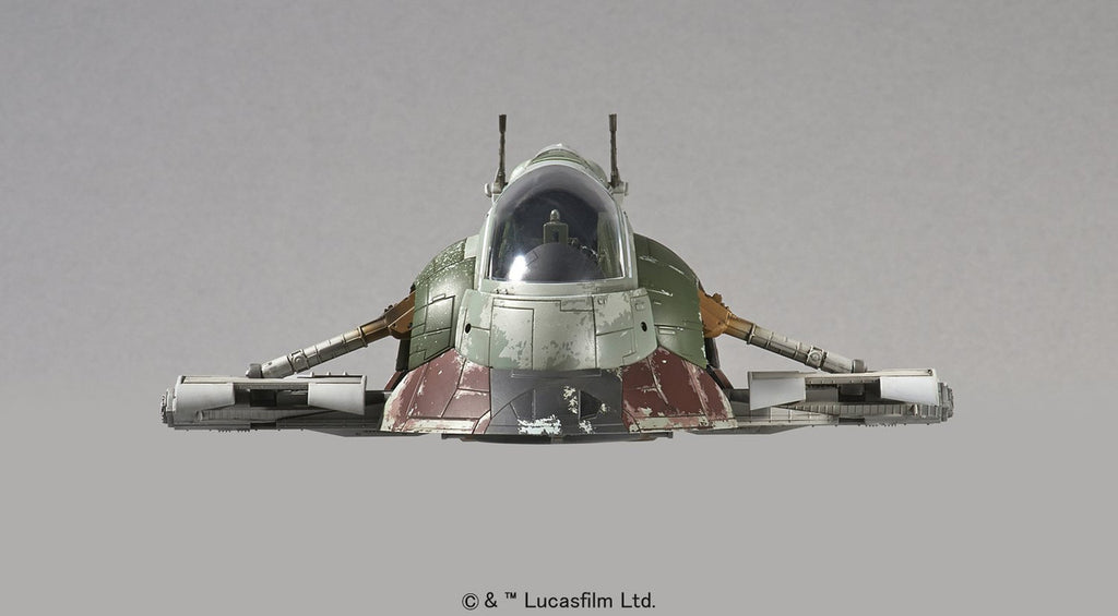 Bandai Hobby Star Wars 1/144 Slave I Building Kit, Multi-Colored, 8"