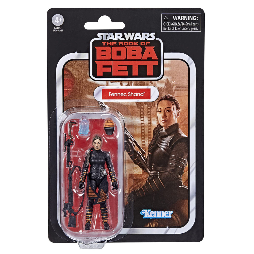 Star Wars The Vintage Collection Fennec Shand Toy, 3.75-Inch-Scale The Book of Boba Fett Action Figure, Toys Kids Ages 4 and Up