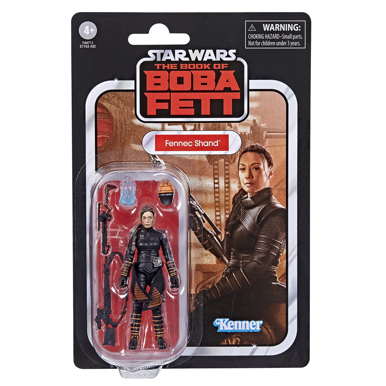 Star Wars The Vintage Collection Fennec Shand Toy, 3.75-Inch-Scale The Book of Boba Fett Action Figure, Toys Kids Ages 4 and Up