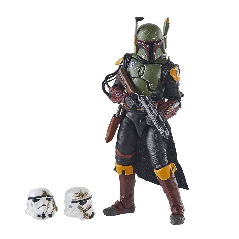 Star Wars The Vintage Collection Boba Fett (Tatooine) Deluxe Action Figure, 3.75-Inch-Scale The Book of Boba Fett Toy for Kids