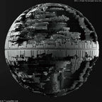 Bandai Star Wars Plastic Model Death Star II 1/2,700,000 & Star Destroyer 1/14,500 Star Wars