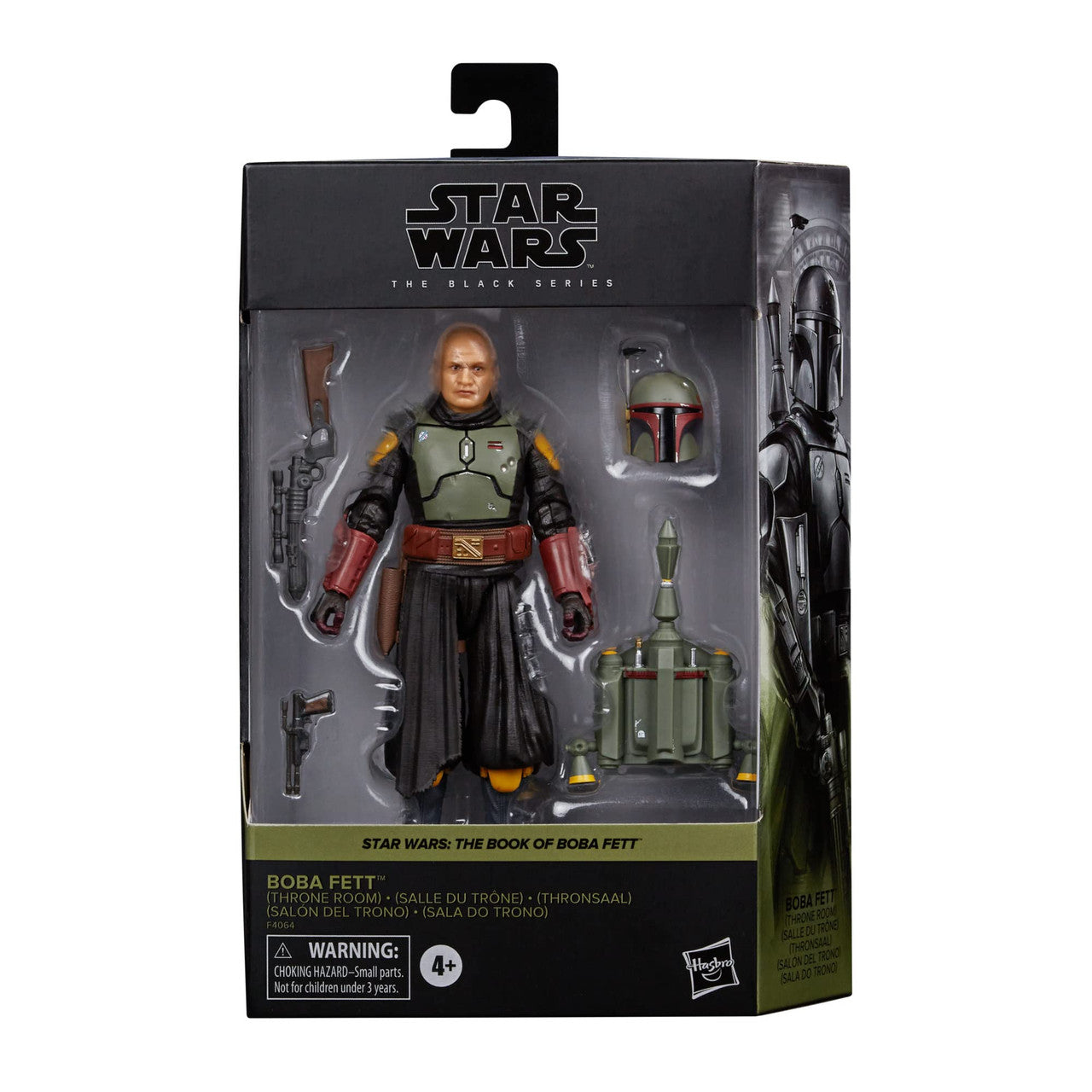 Star Wars The Black Series Boba Fett (Throne Room) Toy 6-Inch-Scale The Book of Boba Fett Collectible Figure, Kids Ages 4 and Up