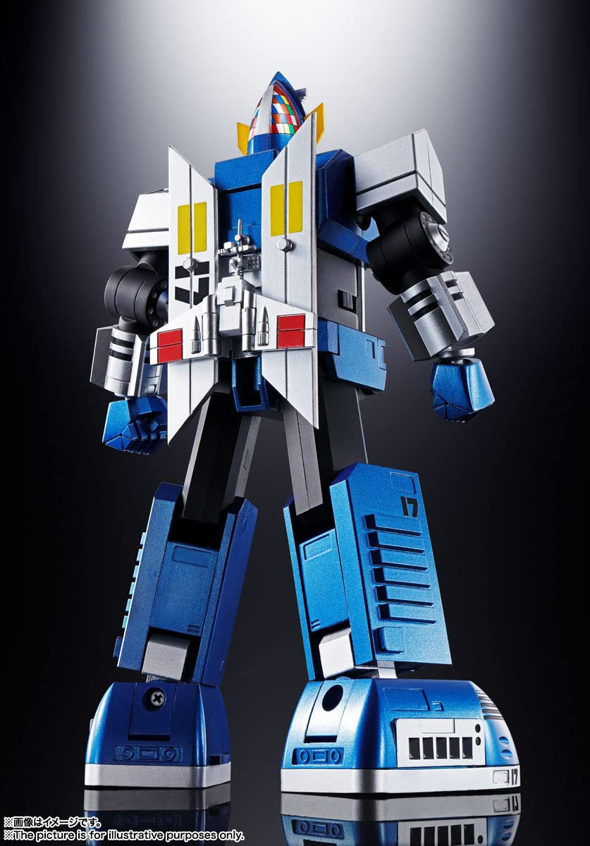Soul of Chogokin GX-101 Daitetsujin 17, Approx. 7.1 inches (180 mm), PVC & ABS & Die-cast, Painted Action Figure