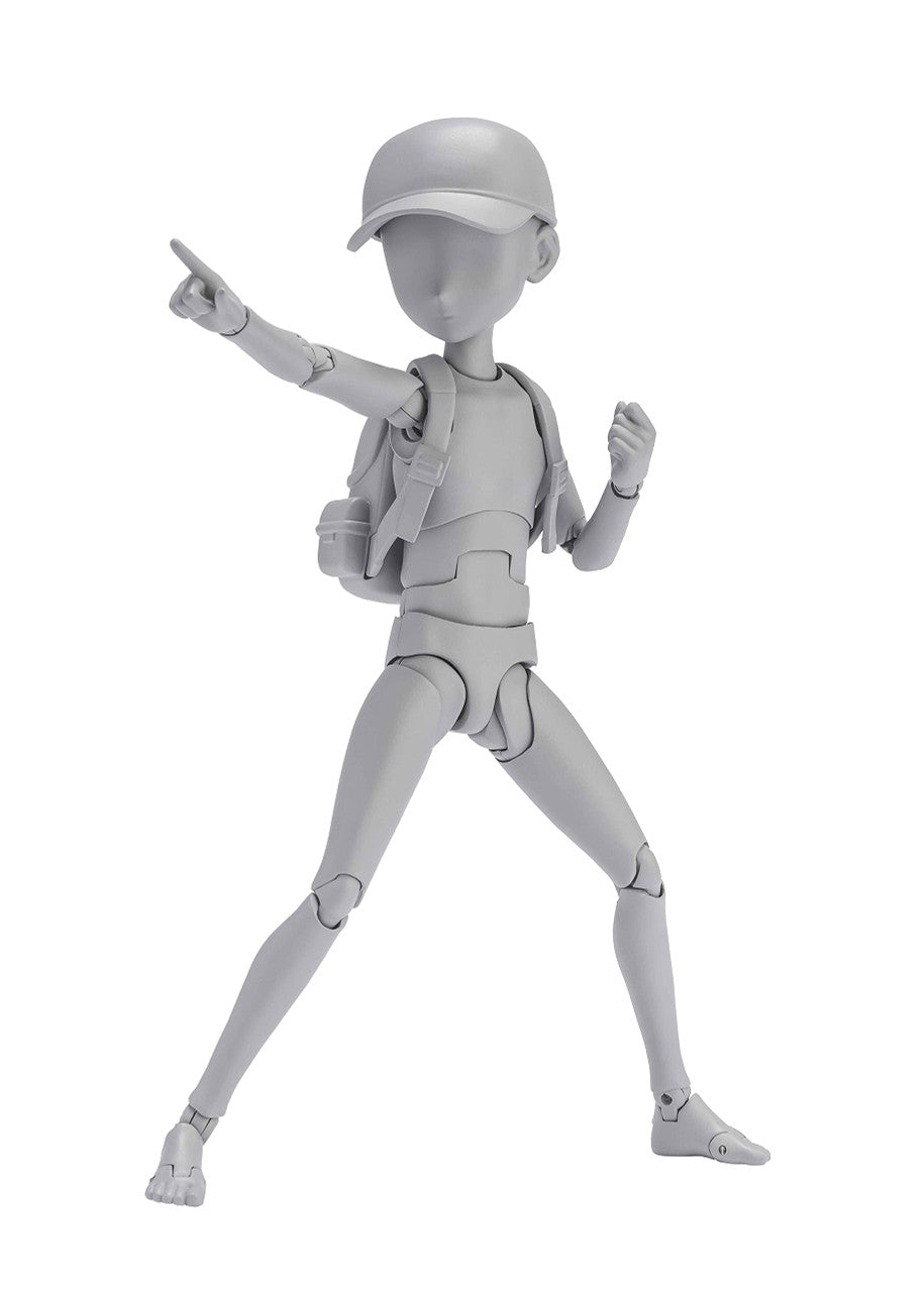 Tamashi Nations - Body Kun Ken Sugimori Edition DX Set (Gray Color Version), Bandai Spirits S.H.Figuarts