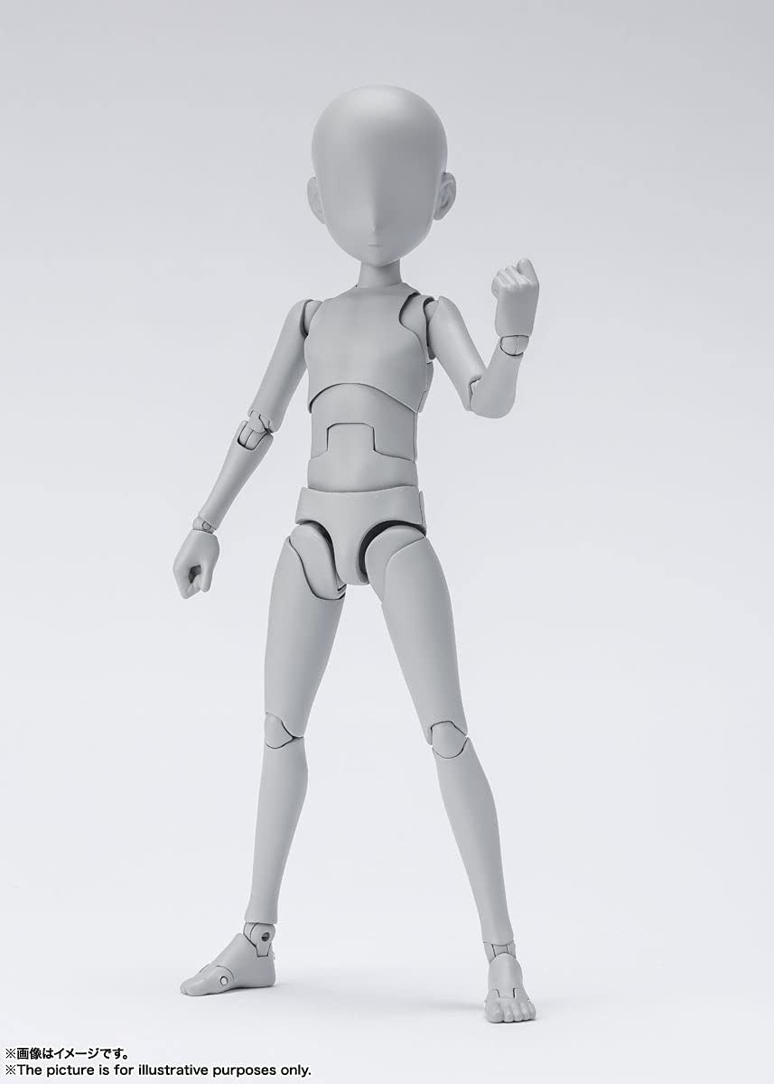 Tamashi Nations - Body Kun Ken Sugimori Edition DX Set (Gray Color Version), Bandai Spirits S.H.Figuarts