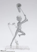 Tamashi Nations - Body Kun Ken Sugimori Edition DX Set (Gray Color Version), Bandai Spirits S.H.Figuarts