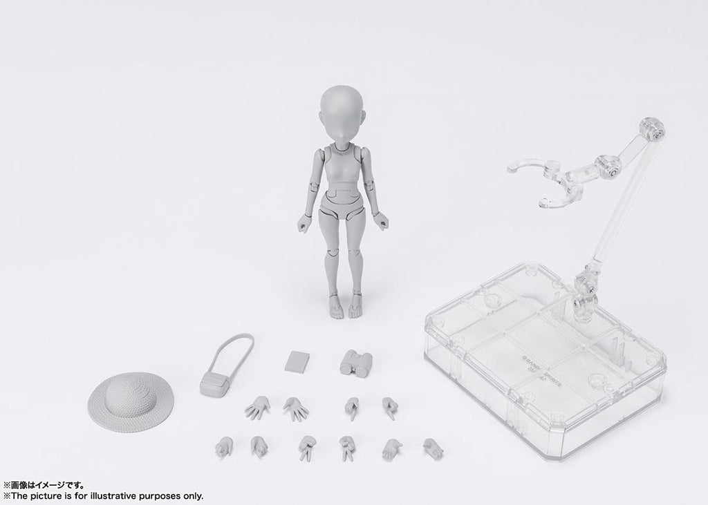 Tamashi Nations - Body Kun Ken Sugimori Edition DX Set (Gray Color Version), Bandai Spirits SH.Figuarts