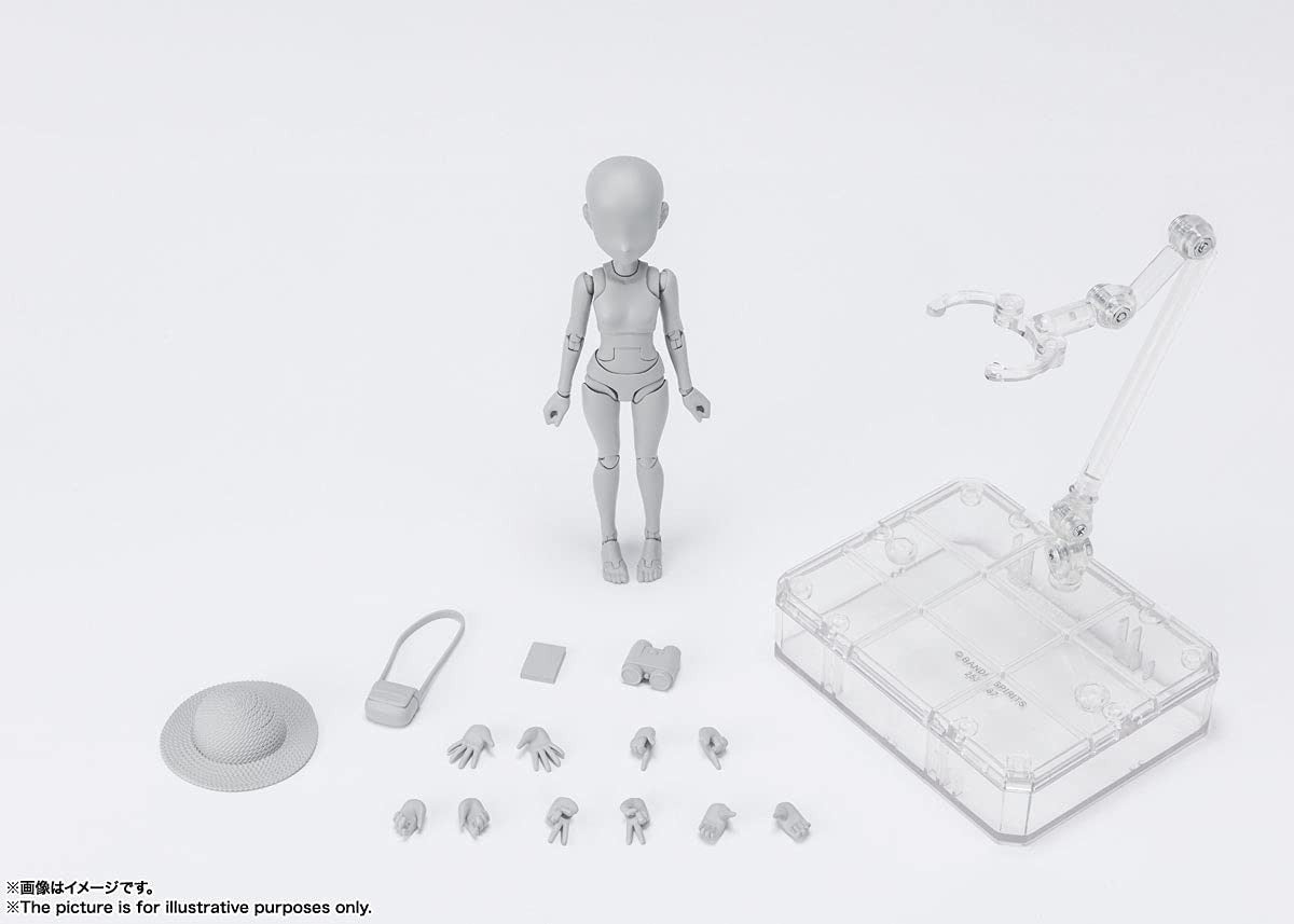 Tamashi Nations - Body Kun Ken Sugimori Edition DX Set (Gray Color Version), Bandai Spirits SH.Figuarts