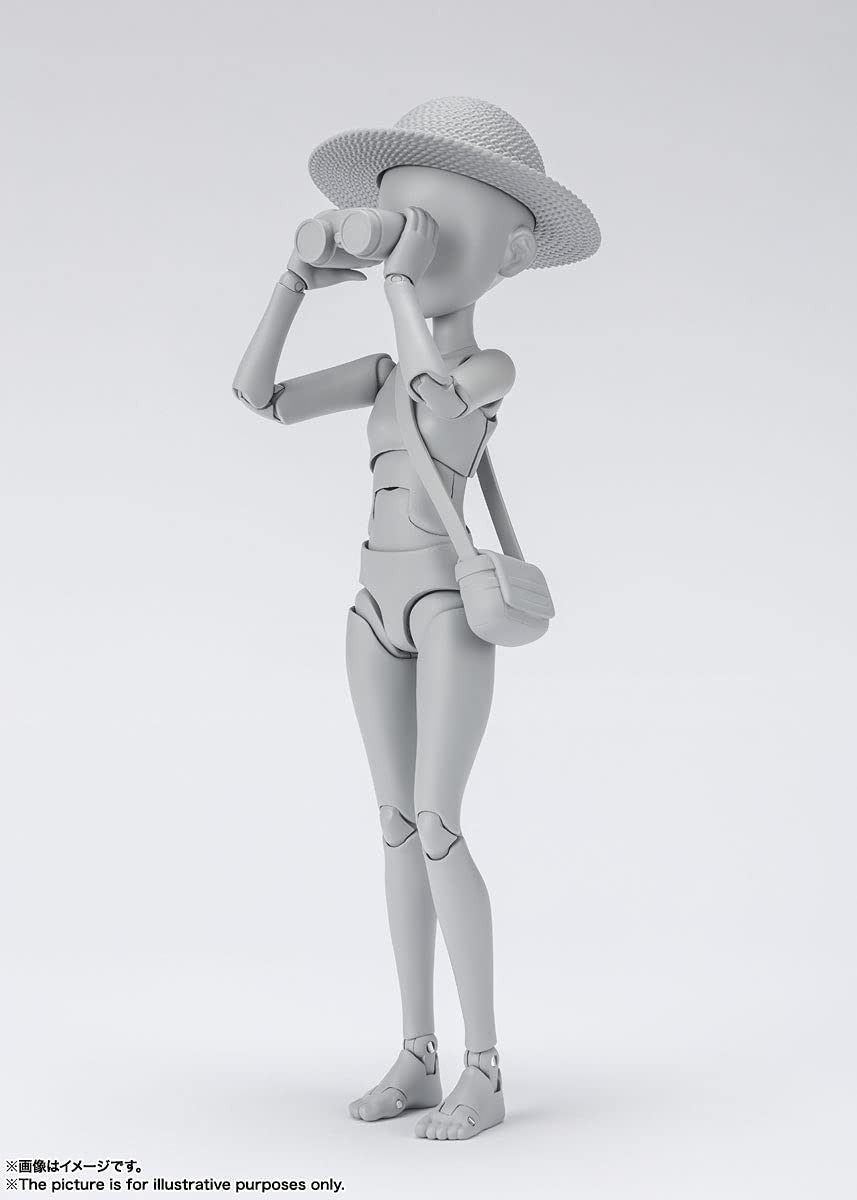 Tamashi Nations - Body Kun Ken Sugimori Edition DX Set (Gray Color Version), Bandai Spirits SH.Figuarts