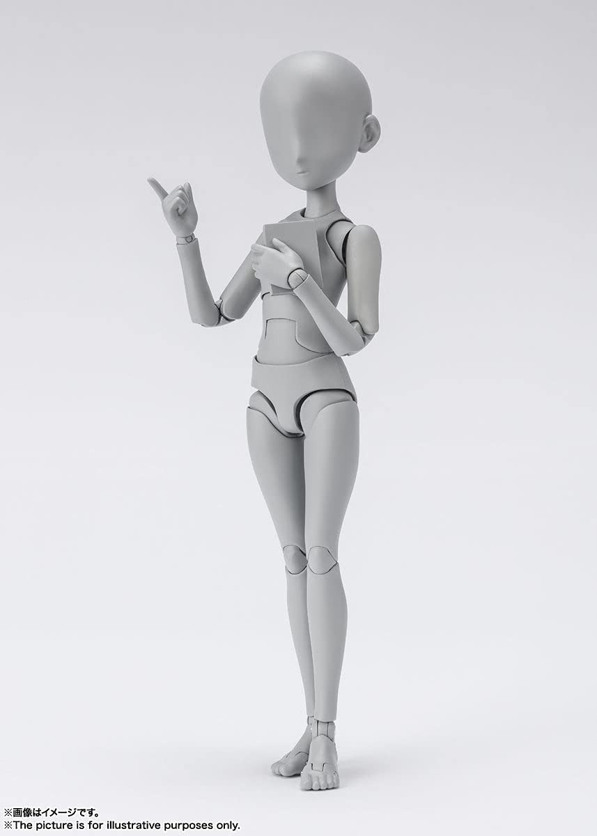 Tamashi Nations - Body Kun Ken Sugimori Edition DX Set (Gray Color Version), Bandai Spirits SH.Figuarts