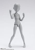 Tamashi Nations - Body Kun Ken Sugimori Edition DX Set (Gray Color Version), Bandai Spirits SH.Figuarts