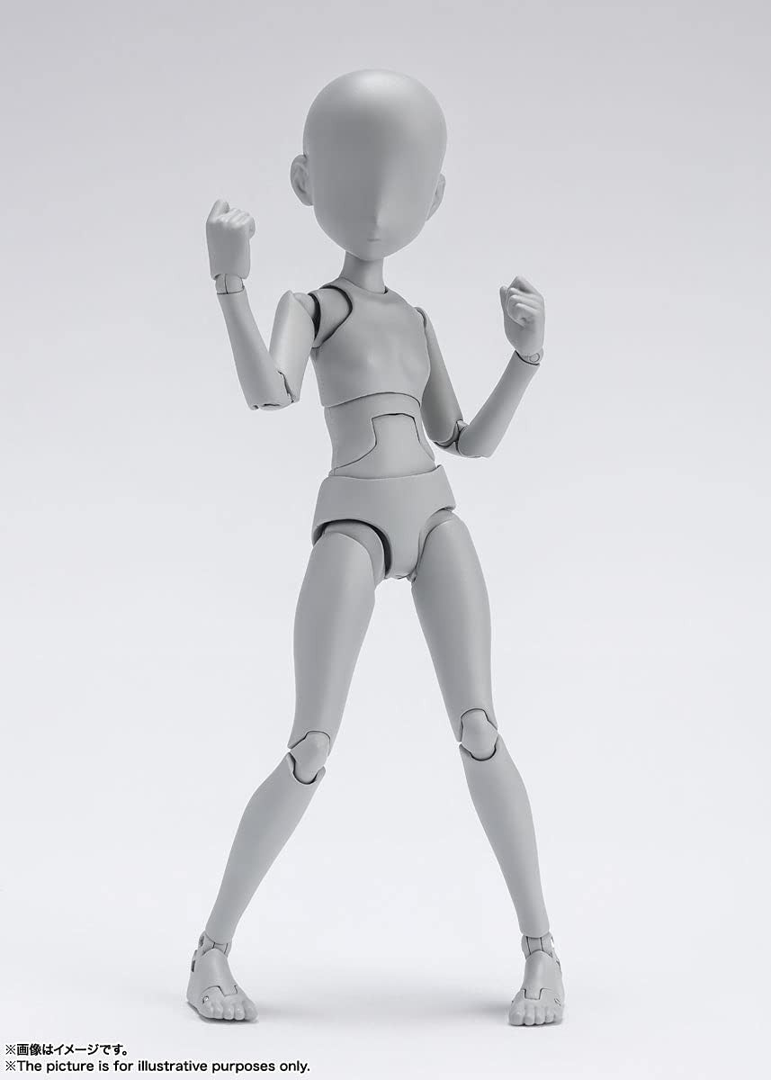 Tamashi Nations - Body Kun Ken Sugimori Edition DX Set (Gray Color Version), Bandai Spirits SH.Figuarts