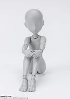Tamashi Nations - Body Kun Ken Sugimori Edition DX Set (Gray Color Version), Bandai Spirits SH.Figuarts