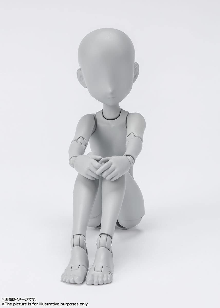 Tamashi Nations - Body Kun Ken Sugimori Edition DX Set (Gray Color Version), Bandai Spirits SH.Figuarts