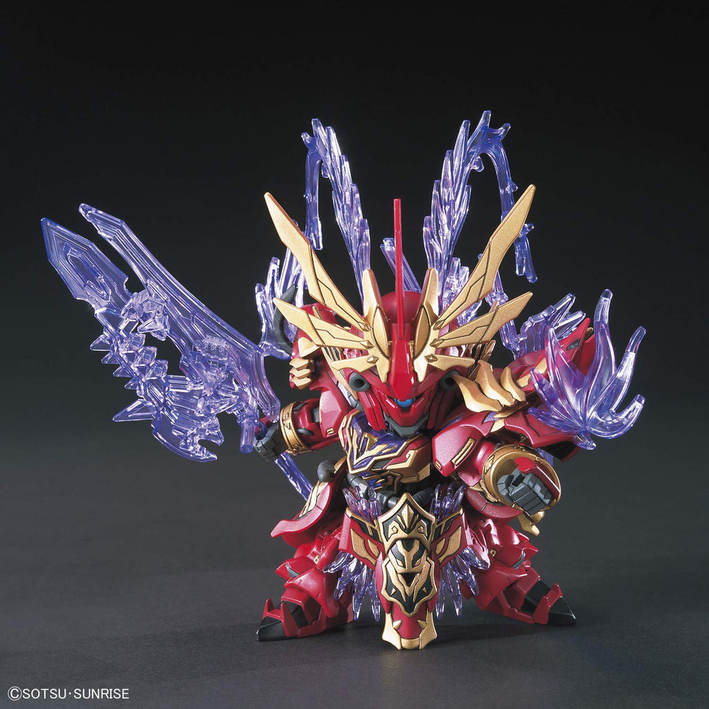 Bandai Lu Bu Sinanju & Hare SD Sangoku Soketsuden x SD 57610 Purple Red Gold One Size BAS5057610