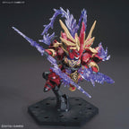 Bandai Lu Bu Sinanju & Hare SD Sangoku Soketsuden x SD 57610 Purple Red Gold One Size BAS5057610