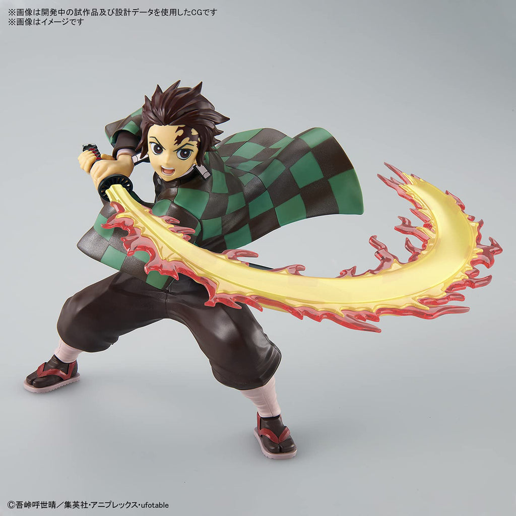 Bandai Hobby - Tanjiro Kamado (Hinokami Kagura) [Demon Slayer], Bandai Spirits Model Kit (2588025)