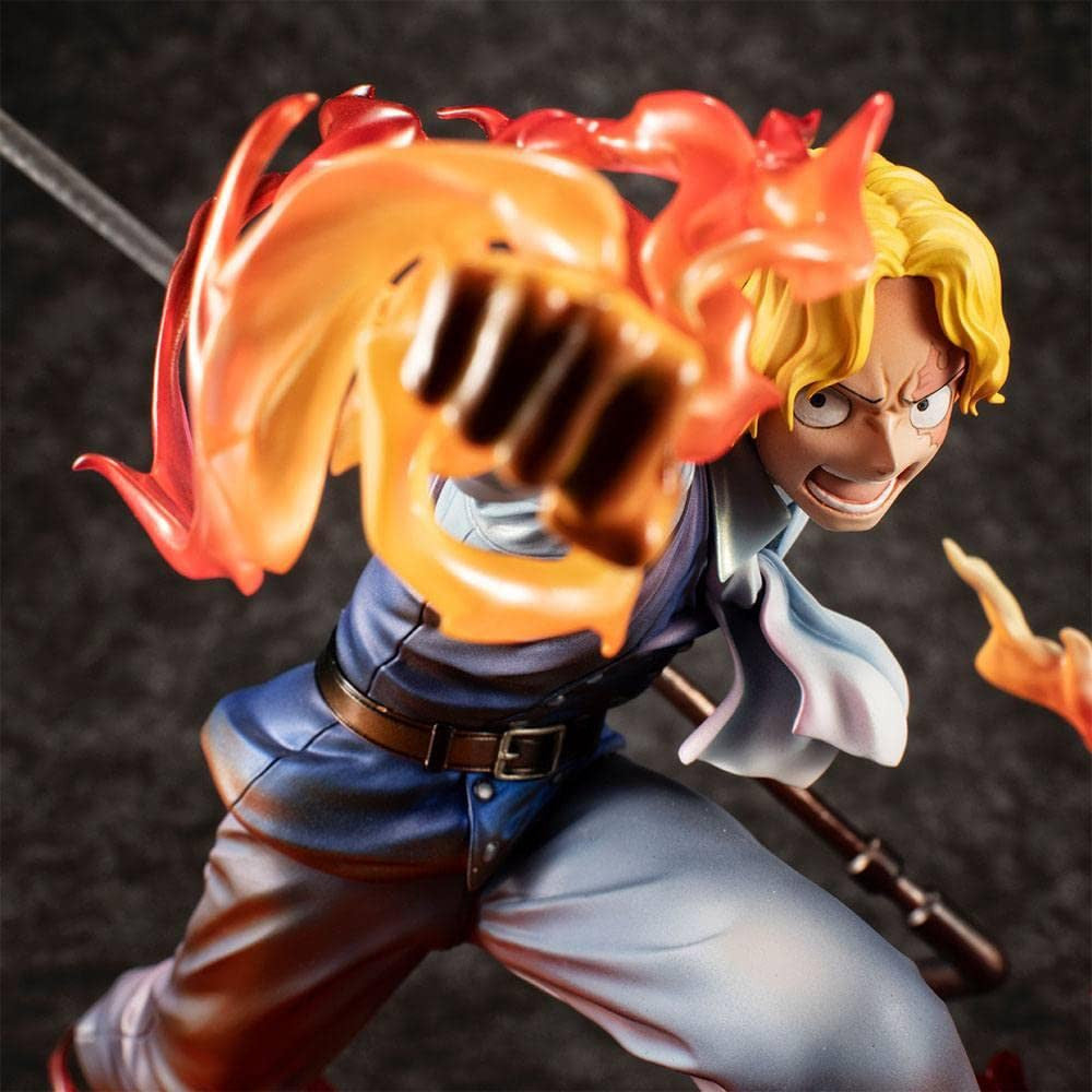 One Piece Portrait Of Pirates Sabo Fire 1st Ihrnc PVC Figure Limited MegaHouse UTCMH71628
