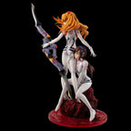 Rebuild of Evengelion Asuka Langley Shikinami and Makinami Mari Illustrious Statue UTCMH83370
