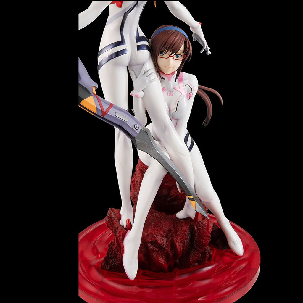 Rebuild of Evengelion Asuka Langley Shikinami and Makinami Mari Illustrious Statue UTCMH83370