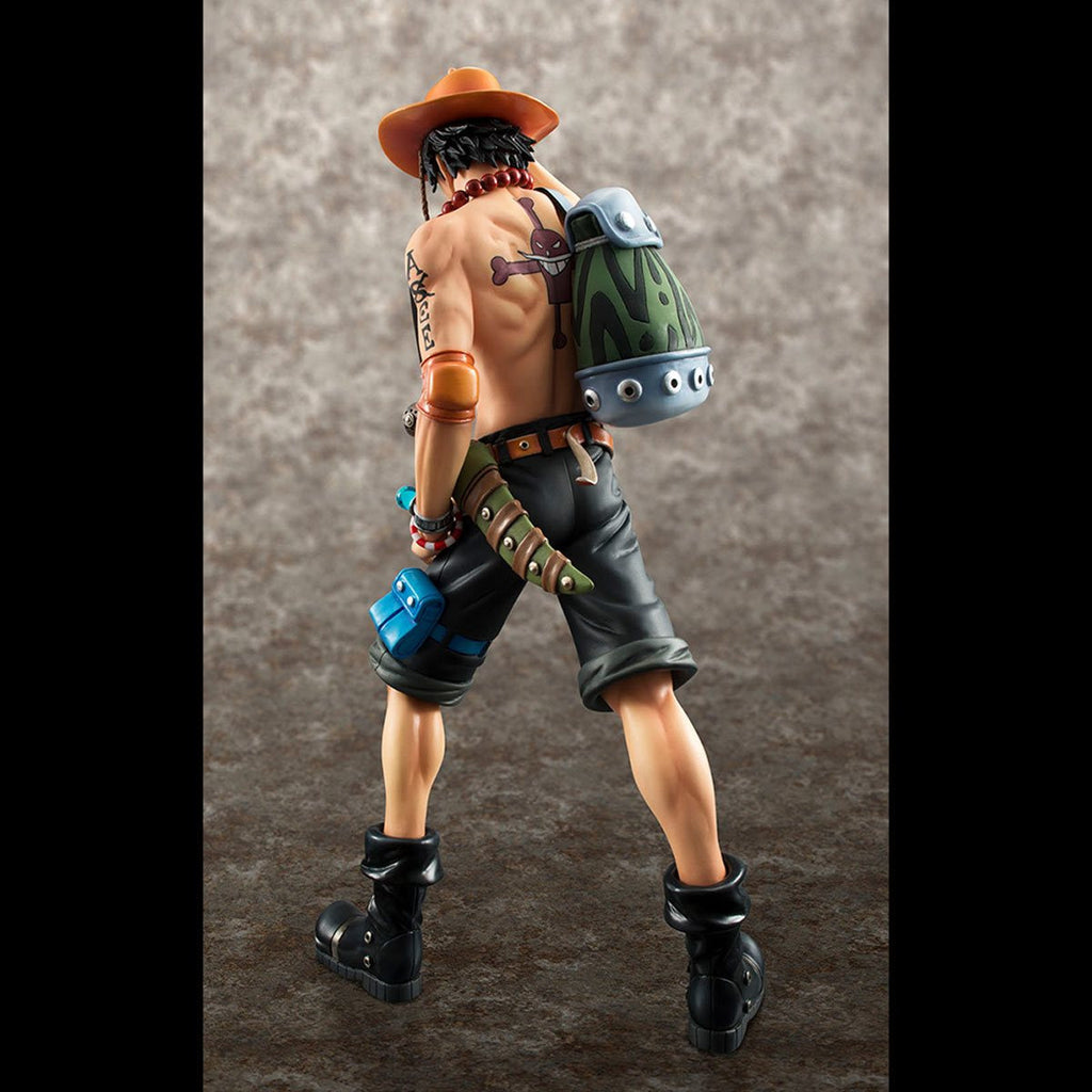 Megahouse One Piece Portrait of Pirates Neo DX Portgas D Ace 10th Anniversary Limited Version Statue ReRun UTCMH83387