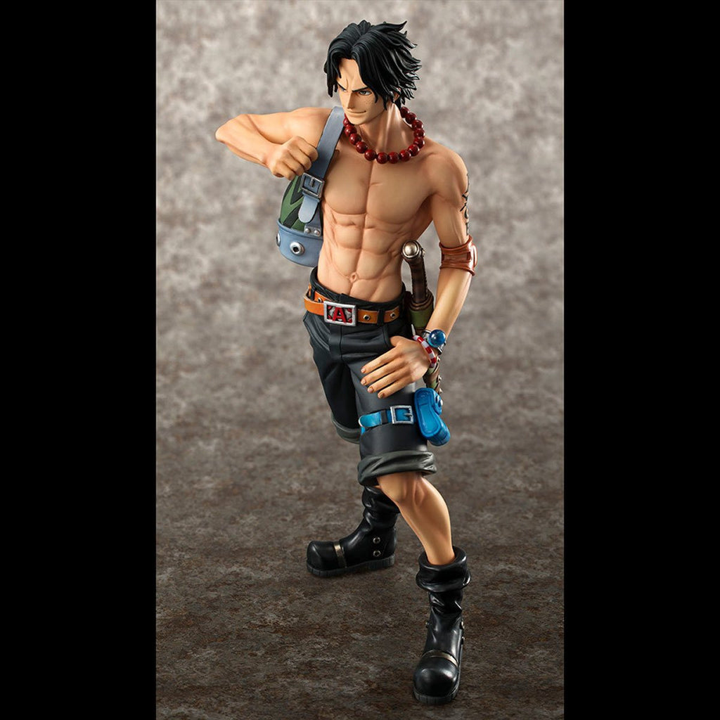 Megahouse One Piece Portrait of Pirates Neo DX Portgas D Ace 10th Anniversary Limited Version Statue ReRun UTCMH83387