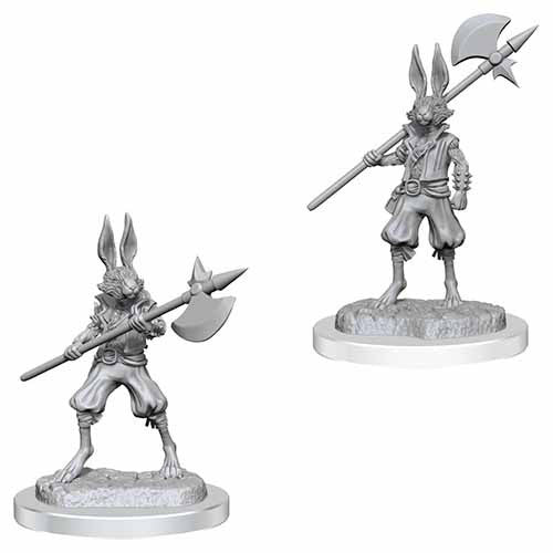 Wizkids Dungeons & Dragons Nolzur`s Marvelous Unpainted Miniatures Harengon Brigands WZK90440