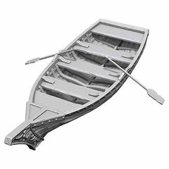 Wizkids Dungeons And Dragons Deep Cuts Unpainted Miniatures W18 Rowboat & Oars WZK90503