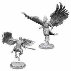 Wizkids Dungeons And Dragons Nolzur's Marvelous Unpainted Miniatures W18 Aarakocra Paladins WZK90521