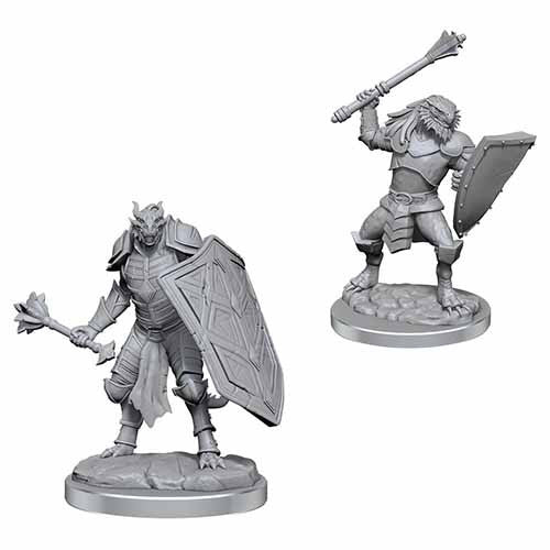 Wizkids Dungeons And Dragons Nolzur's Marvelous Unpainted Miniatures W18 Dragonborn Clerics WZK90522