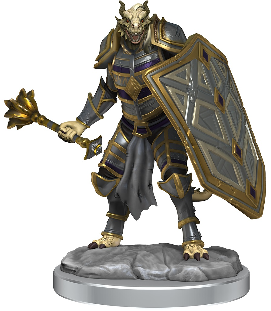 Wizkids Dungeons And Dragons Nolzur's Marvelous Unpainted Miniatures W18 Dragonborn Clerics WZK90522