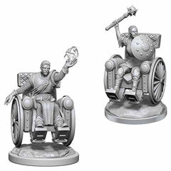Wizkids Dungeons And Dragons Nolzur's Marvelous Unpainted Miniatures W18 Human Clerics WZK90523