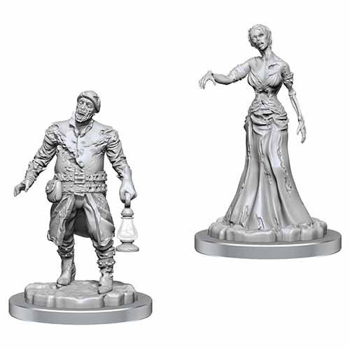 Wizkids Dungeons & Dragons Deep Cuts Unpainted Miniatures W18 Zombies WZK90532