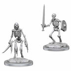 Wizkids Dungeons And Dragons Deep Cuts Unpainted Miniatures W18 Skeletons WZK90533