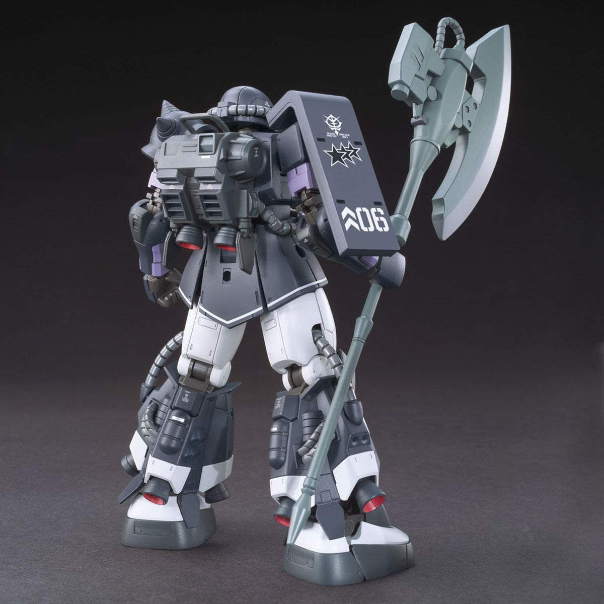 Bandai 5057734 Ms-06R-1A Zaku Ortega Custom HG 1/144 Model Kit
