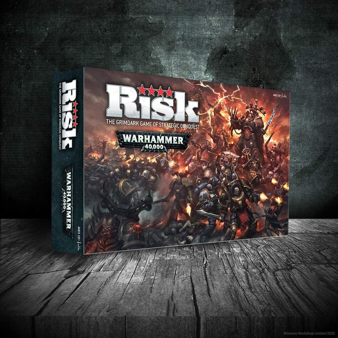Risk Warhammer 40K Board Game Based on Warhammer 40k from Games Workshop Officially Licensed Warhammer 40K Merchandise Themed Risk Game