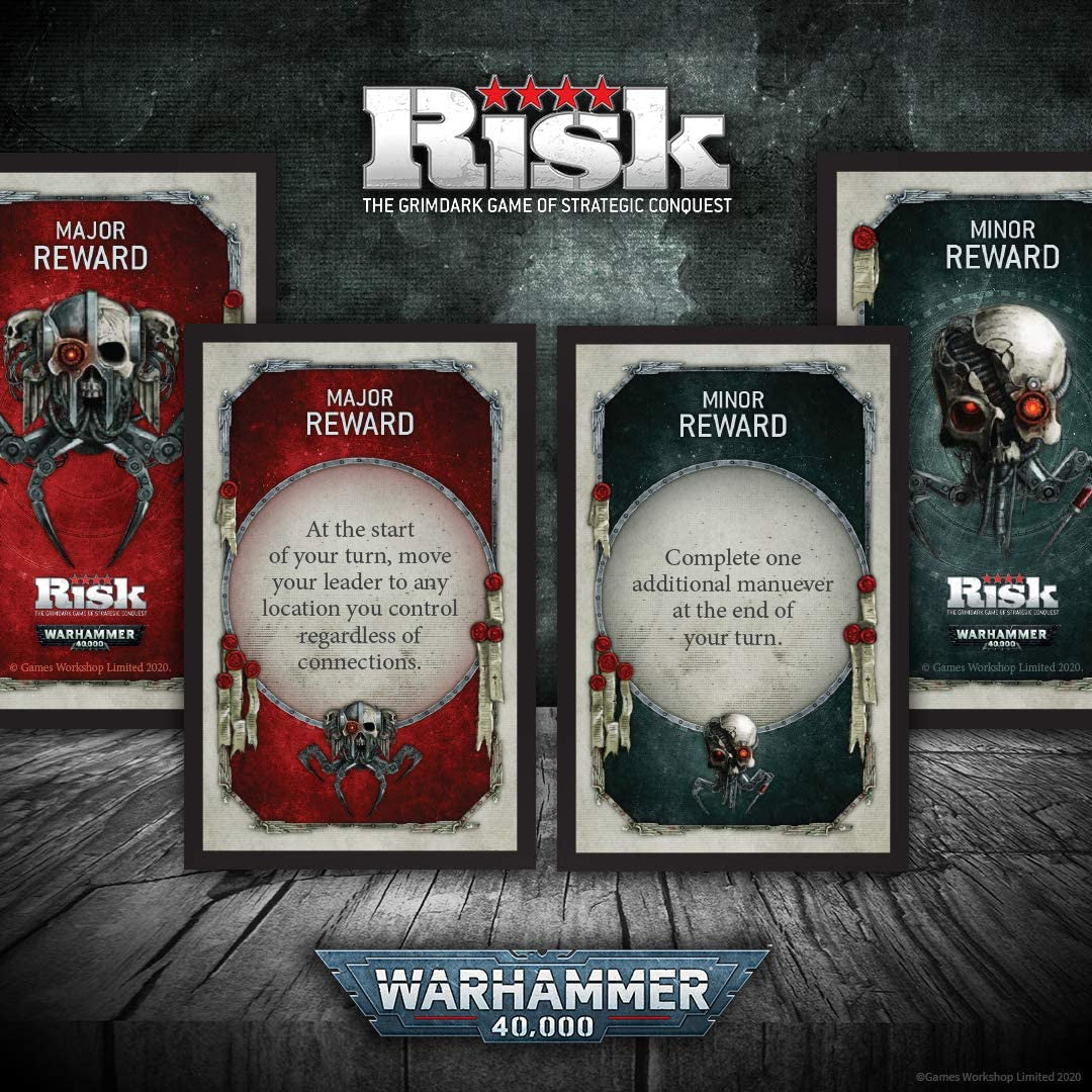 Risk Warhammer 40K Board Game Based on Warhammer 40k from Games Workshop Officially Licensed Warhammer 40K Merchandise Themed Risk Game