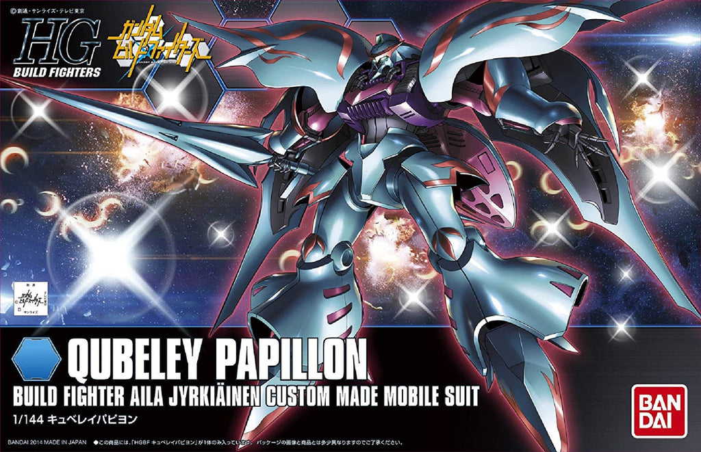Bandai Hobby HGBF Qubeley Papillon Model Kit (1/144 Scale)