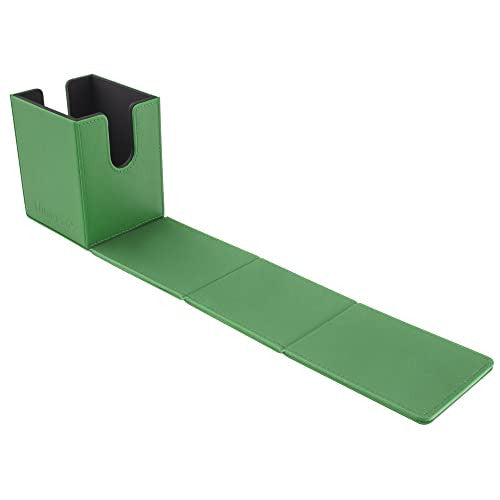 Ultra Pro Vivid Alcove Flip Green Holds up to 100 standard size cards double-sleeved UPI-15922
