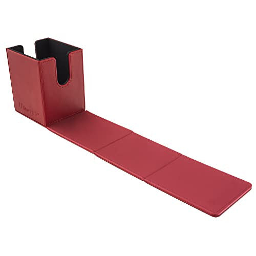 Ultra Pro Vivid Alcove Flip Red Holds up to 100 standard size cards double-sleeved UPI-15924