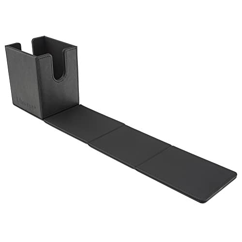 Ultrapro Vivid Alcove Flip Black Holds up to 100 standard size cards double-sleeved UPI-15928