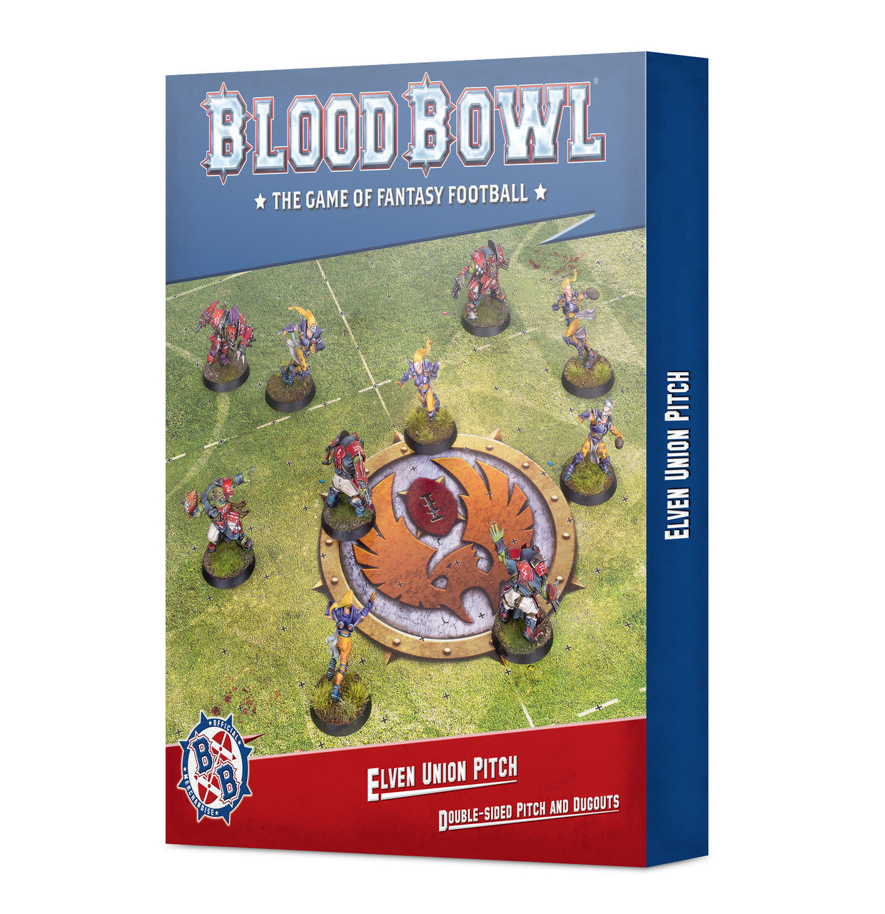 Games Workshop Blood Bowl Elven Union Pitch & Dugouts 200-19