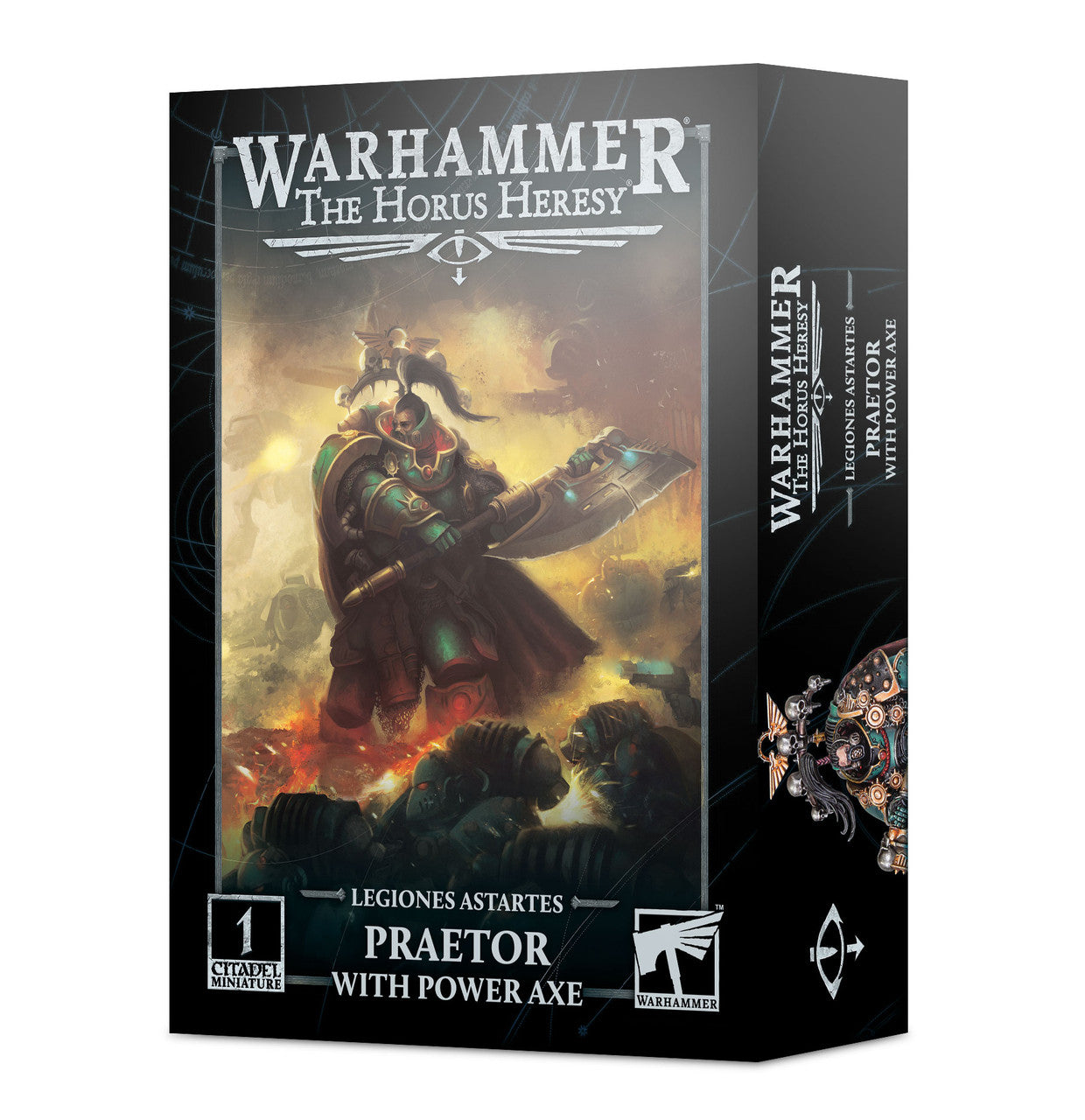 Games Workshop Warhammer Horus Heresey Legiones Astartes Praetor With Power Axe 31-11