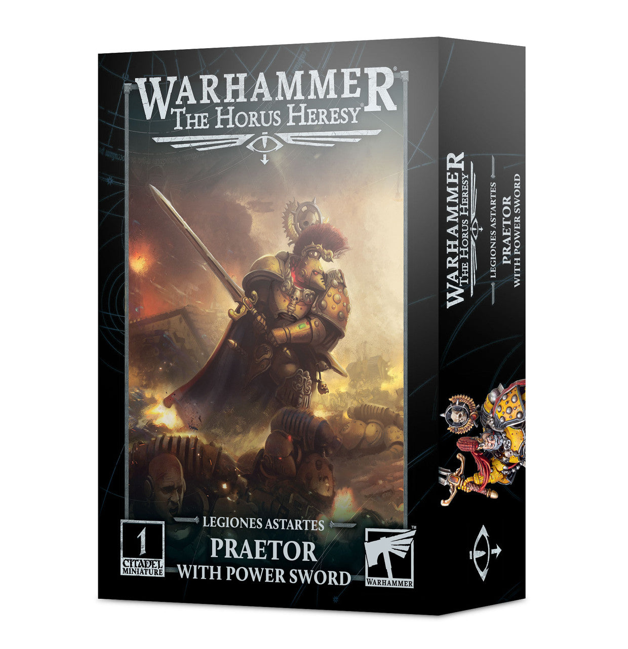 Games Workshop Warhammer The Horus Heresy Legiones Astartes Praetor With Power Sword 31-24
