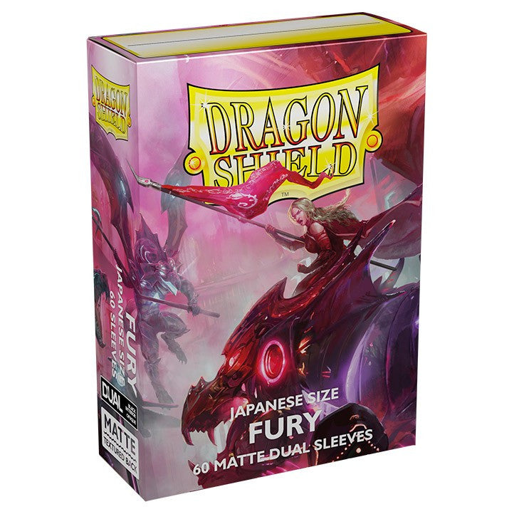 Dragon Shield Japanese Matte Dual Fury Japanese Size 60ct AT-M15155