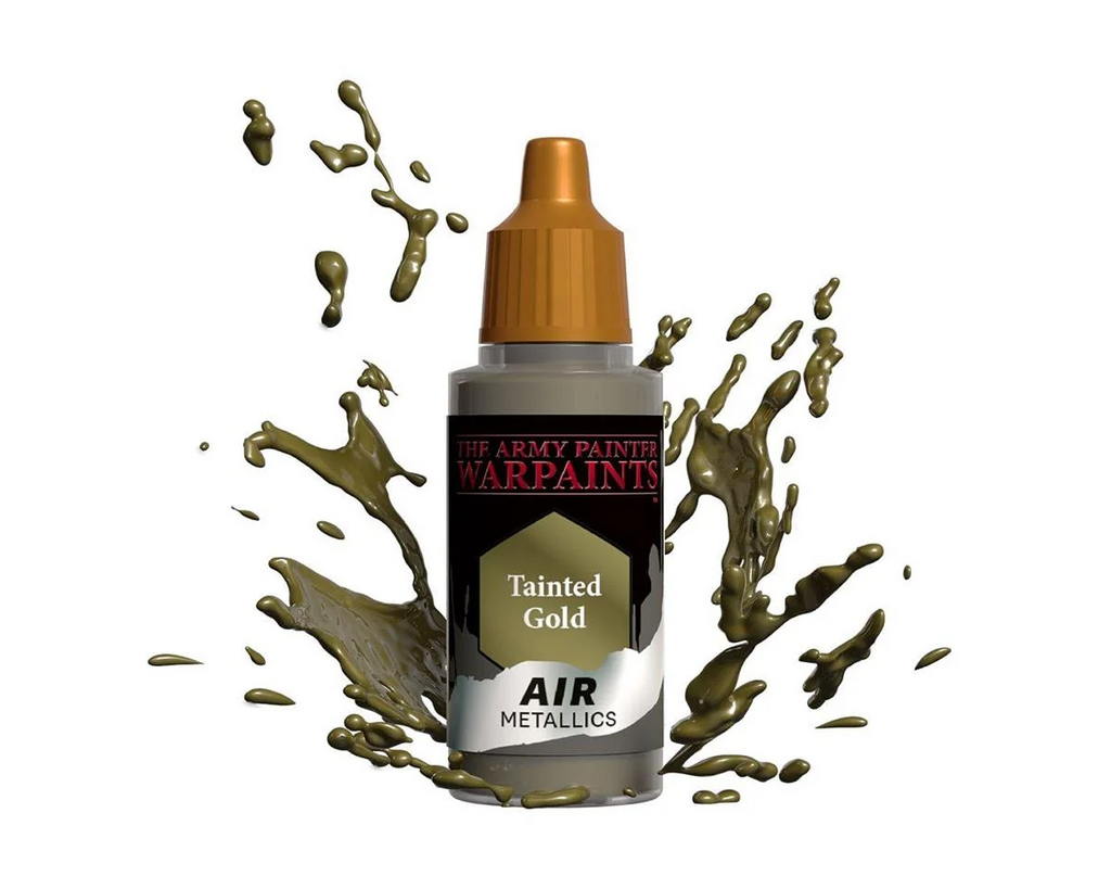 The Army Painter Warpaints Air Metallic Tainted Gold Non Toxic Acrylic Paints 18ml AW1482