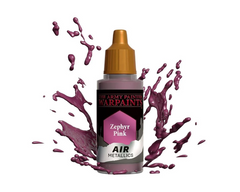 The Army Painter Warpaints Air Metallic Zephyr Pink Non Toxic Acrylic Paints 18ml AW1485