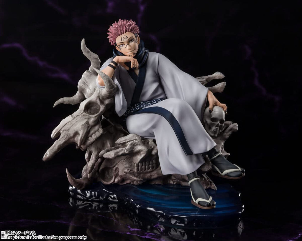 Jujutsu Kaisen Sukuna Powerful Cursed Spirit Swap Out Arms and Head to Change Expression Figuarts Zero Anime Static Figure Tamashii Nations Bandai Spirits BAS62104